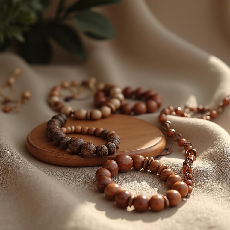 Joyería artesanal en madera PaloLuz Atelier
