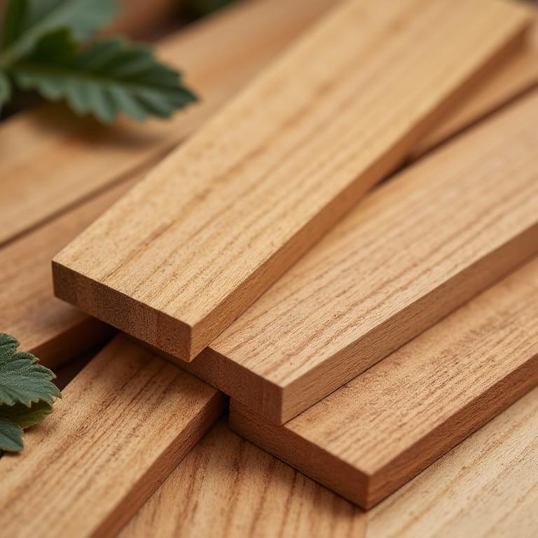 Madera ecológica sostenible certificada